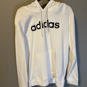 adidas White Hoodie